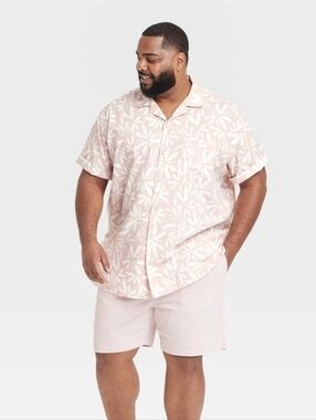 Goodfellow & Co Men's Floral Camp Shirt